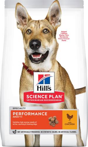 Hill‘s Science Plan Canine Adult Performance hrana pentru caini cu pui - 14 kg
